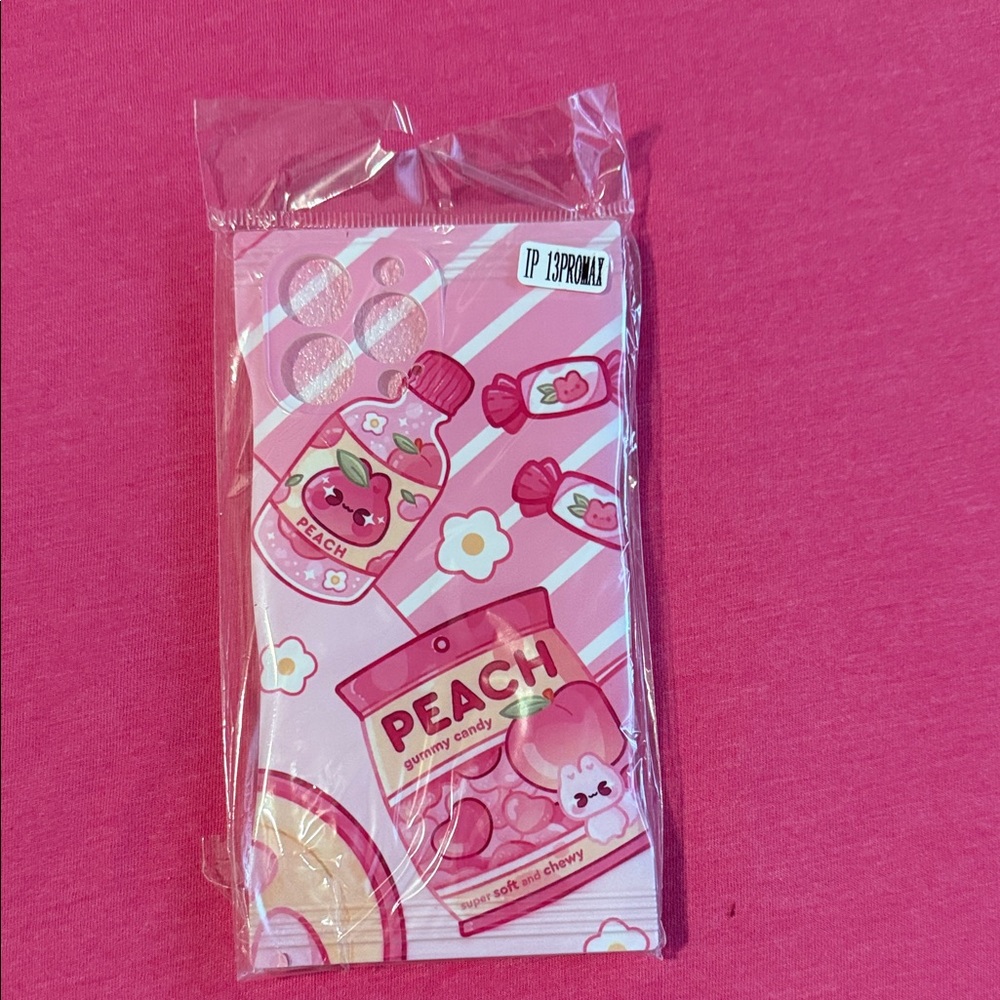 Cute Pink Peach Phone Case